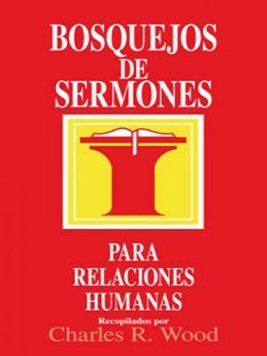 cover image of Bosquejos de sermones